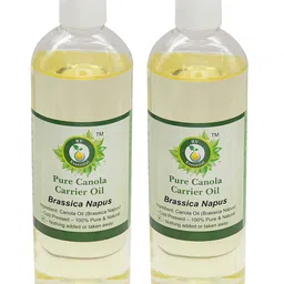 R V Essential Set Of 2 Pure Canola Carrier Oil - 100 ml Each-2