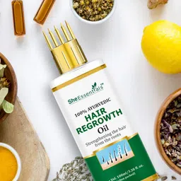 She Essentials Hair Regrowth Oil For Anti Hair Fall & Hair Growth - 100ml-23