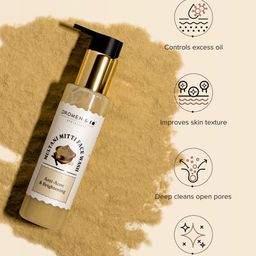 DROMEN & CO Multani Mitti Face Wash with Niacinamide & Aloevera - 100 ml image 3