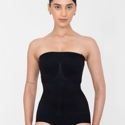 Shapercult Women Black Snatched Strapless Bodysuit Ft. Detachable Straps Body Shaper-image-81