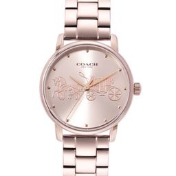 Coach Women Grand Patterned Dial & Stainless Steel Straps Analogue Watch 14503740-image-17