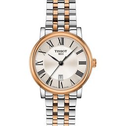 TISSOT Women Silver-Toned Carson Premium Lady Analogue Watch T1222102203301-27
