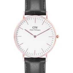 Daniel Wellington Unisex Dial & Leather Straps Analogue Watch-DW00100036K-51