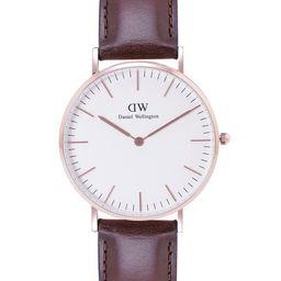 Daniel Wellington Unisex Dial & Leather Straps Analogue Watch-DW00100039K-image-63
