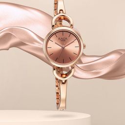 Titan Women Brass Dial & Bracelet Style Straps Analogue Watch 2724WM01-picture-8