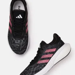 ADIDAS Women Abstract Printed SuperNova 3 Running Shoes with Embroidered Detail-9
