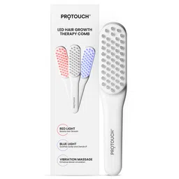 PROTOUCH unisex LED Hair Growth Therapy Comb for Hair Growth Therapy - White-34
