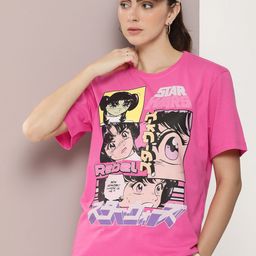 Kook N Keech Star Wars Women Graphic Printed T-shirt-image-91