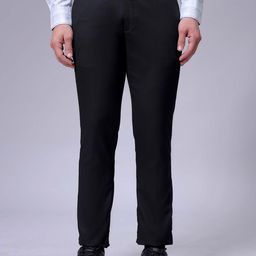 The Indian Garage Co. X Luxe Men Slim Fit Formal Trousers-image-71