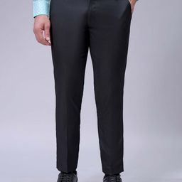 The Indian Garage Co. X Luxe Men Slim Fit Formal Trousers-image-73
