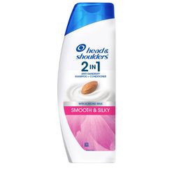 Head & Shoulders Unisex Smooth & Silky 2 in 1 Anti Dandruff Shampoo & Conditioner 180 ml-10