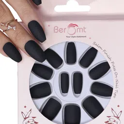 BEROMT 12 Pcs Long-Lasting Reusable Lightweight Salon Finish Press on Nail Tips-422-36