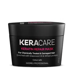 Godrej Professional Keracare Keratin Repair Hair Mask for Chemically Treated Hair - 200 g-12