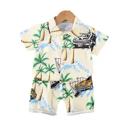 StyleCast x Revolte Boys Short Sleeves Printed Shirt with Shorts-image-69