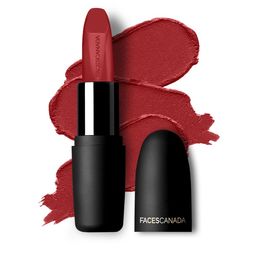 FACES CANADA Weightless Matte Finish Hydrating Lipstick with Almond Oil - Red Cider 28-image-98