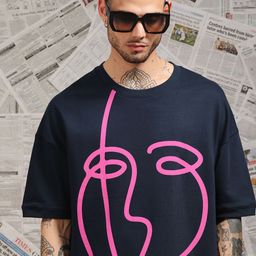 Stormborn Men Graphic Printed Oversized Longline Cotton T-shirt-image-46