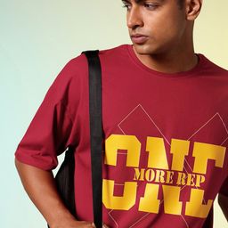 HRX by Hrithik Roshan Typography Printed T-shirt-image-24