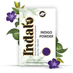 INDALO Set Of 2 Natural Hair Colour Henna & Indigo 100gm Each-0