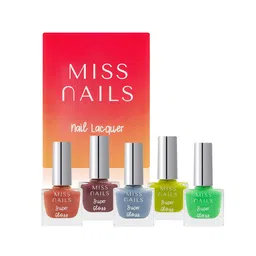 MISS NAILS Set Of 5 Toxic Free Super Gloss Nail Polish-20 ml-picture-15