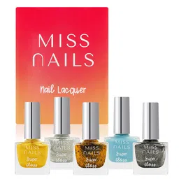 MISS NAILS Set Of 5 Toxic Free Super Gloss Nail Polish-20 ml-picture-7