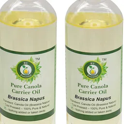 R V Essential Set Of 2 Pure Canola Carrier Oil - 100 ml Each image 2