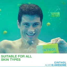 CINTHOL Set of 10 Lime Refreshing Deo Soap Combo - 150g Each image 4