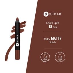 SUGAR Matte As Hell Crayon Lipstick with Sharpener - Vianne Rocher 26 image 4