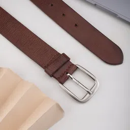 Aditi Wasan Men Textured Leather Belt-image-80