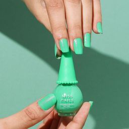 MISS NAILS Green Ice Cream Collection Toxic Free Nails Polish - I0m-57