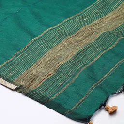 Taavi Striped Handloom Sustainable Dupatta with Sequinned image 4