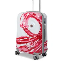 Polo Class Red & White Set of 2 Printed Hard Case 360 Degree Rotation Trolley Suitcases image 5