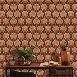 shaakh Mughal Darbar Delightful (48X30In) Self-Adhesive Wallpaper-picture-16