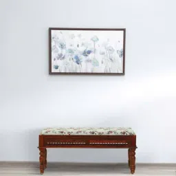 mudramark from pepperfry Avantika Sheesham Wood Bench In Scratch Resistant Honey Oak Finish-picture-24