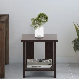 a globia creations Electra End Table in Choco Walnut Finish-picture-18