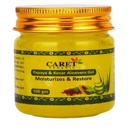 CARET ORGANIC Set Of 2 Papaya & Kesar Aloevera Face Gel- 100 g Each-38