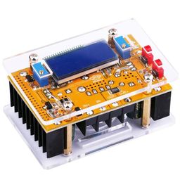 Dual Display 10A Power Adjustable Step-Down Constant-Voltage Constant-Current Power Module (With Case)-0