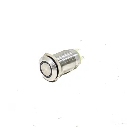12 mm 12V-24V-220V Momentary Metal Switch-24