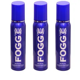 Fogg Men Set of 3 Royal Fragrance Body Spray - 150 ml Each-13