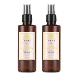KAMA AYURVEDA Set of 2 Pure Rose Water Face & Body Mist - 200 ml Each-1