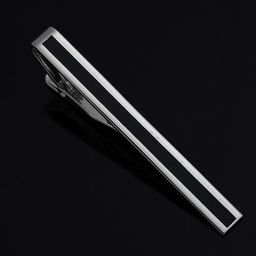 Peora Men Silver Plated Stainless Steel Classic Tie Pin-image-47