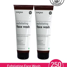 Sirona Natural Unisex Set Of 2 Exfoliating Face Wash 250 ml each-12