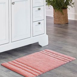 OBSESSIONS Peach-Colored 1960 GSM Anti-Skid Bathmat-44