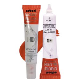 Adbeni HD Set Of 2 Waterproof Liquid Blush - 15ml Each - Nectar Blush 04-39