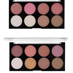 MARS Fantasy Set Of 2 16 Shade Blusher Palette With Highlighter and Bronzer-20g Each-02-03-image-90
