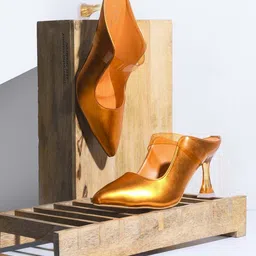 JM Looks Pointed Toe Stiletto Heeled Pumps-37