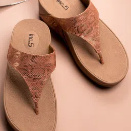 Inc 5 Textured Open Toe Comfort Heels-55