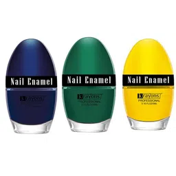krayons Set of 3 Professional Long Lasting Glossy Nail Enamel 5 ml each - Shade 38-39-41 image 1