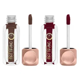 Colors Queen Mattifying Set Of 2 Non-Transfer Lipstick 3 ml Each-10
