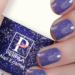 PERPAA Set Of 5 Glitter Light Flashing Sparkly UV Gel Nail Polish -5ml Each-92-93-9495-96-26