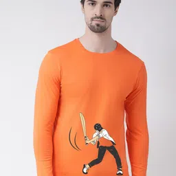 Friskers Graphic Printed Full Sleeves Slim Fit Pure Cotton T-shirt-image-92